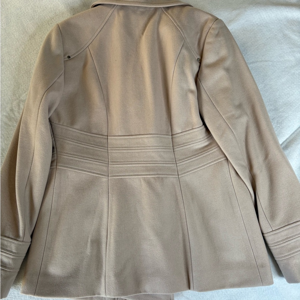 Kenneth Cole New York Wool-Blend Peacoat Sz 10 - Picture 4 of 5